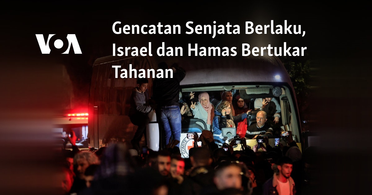 Terjadi Gencatan Senjata, Israel dan Hamas Bertukar Tahanan