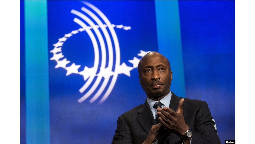 Chairman and CEO of Merck & Co., Kenneth Frazier, takes part in a panel discussion during the Clinton Global Initiative's annual meeting in New York, Sept. 27, 2015.
