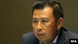 Zhu Bo, director of public affairs and communications at Huawei Myanmar, in an undated photo. (Credit: RFA video screenshot/Huawei Myanmar)