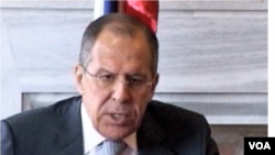 Menteri Luar Negeri Rusia Sergei Lavrov mengatakan Rusia tak akan mendukung resolusi apapun yang membuat konflik di Libya semakin berlarut-larut.