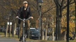 자전거 통근 도시인들