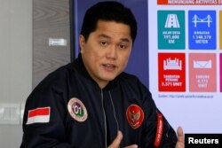 Erick Thohir, di Jakarta, 27 Februari 2019.