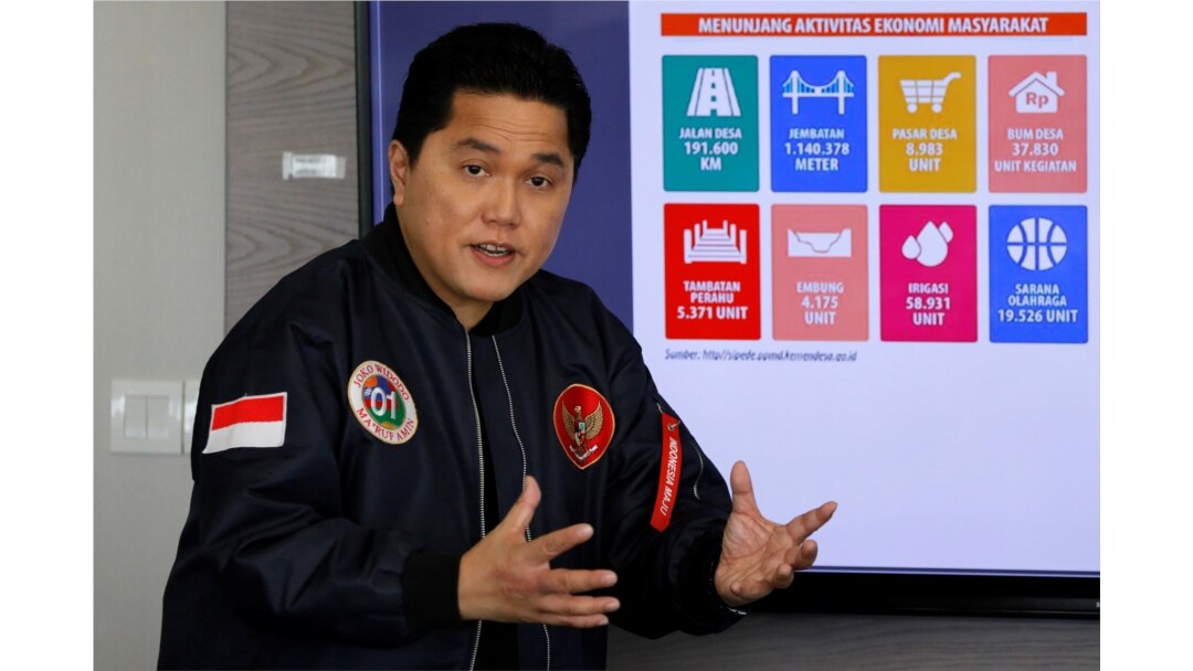 Menteri BUMN Erick Thohir (foto: dok).