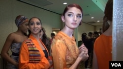 DC Fashion Week uses models from many different backgrounds as part of its effort to be the "center of international fashion." (Photo: J. Soh / VOA)