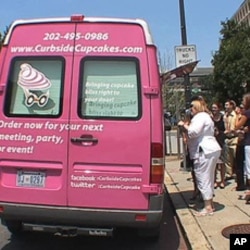 Co-owner Samuel Whitfield says Curbside Cupcakes has just passed its 12,000 Facebook fan mark.