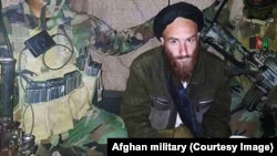 A German national suspected of advising the Taliban was arrested by Afghan commandos in Helmand province, Feb. 27, 2018. 