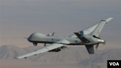 Organisasi HAM berbasis di Inggris, Amnesty Internasional, mengimbau AS untuk mengakhiri kerahasiaan terkait operasi drone (pesawat tak berawak) di Pakistan (Foto: dok).