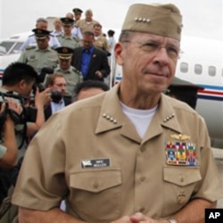 U.S. Adm. Mike Mullen, chairman of the Joint Chiefs of Staff (File)