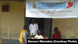 Mothers and their children attending vaccination clinic at a partner health center