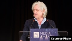 Beb Geldof, saat penerima penghargaan Media Awards tahun ini. (Foto courtesy: MPAC)