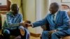 Le président Mnangagwa rend visite au chef de l'opposition