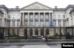 FILE - Belgium's Parliament in Brussels, Feb. 13, 2014.