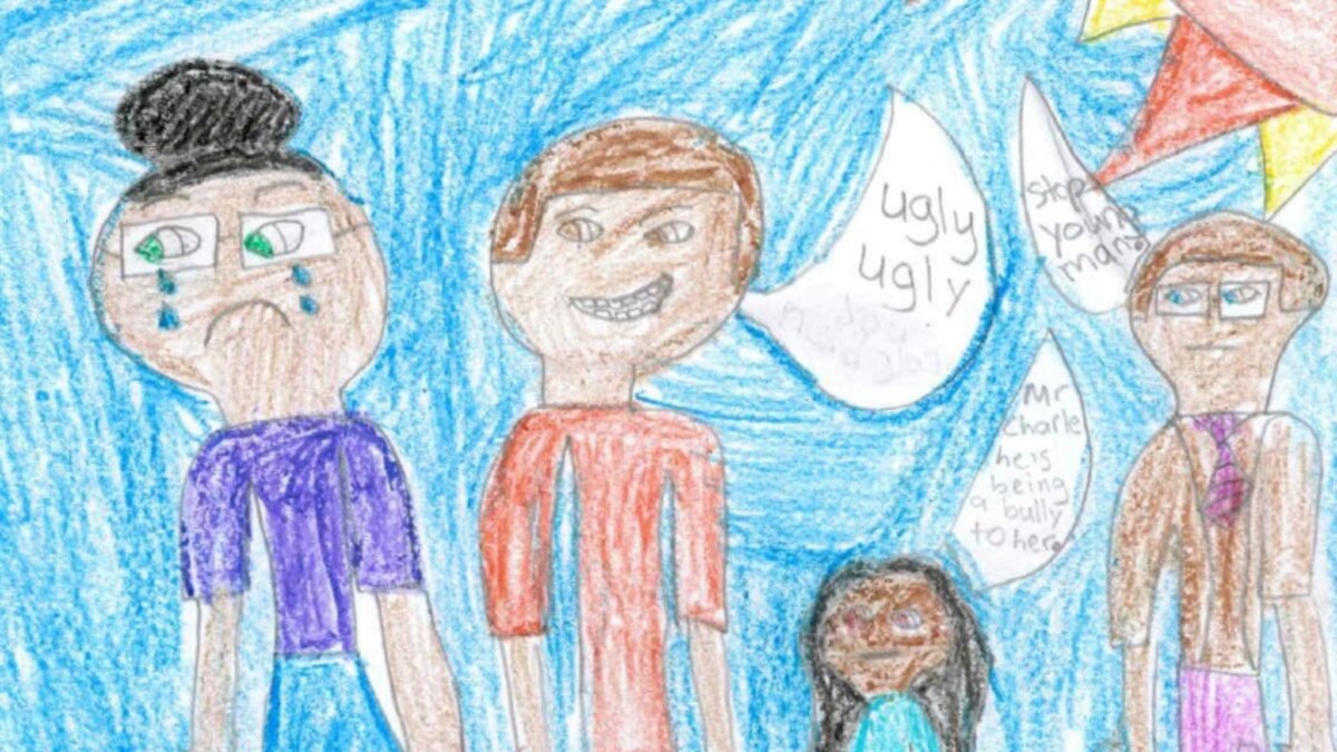 Children Fight Bullying with Poems, Artwork