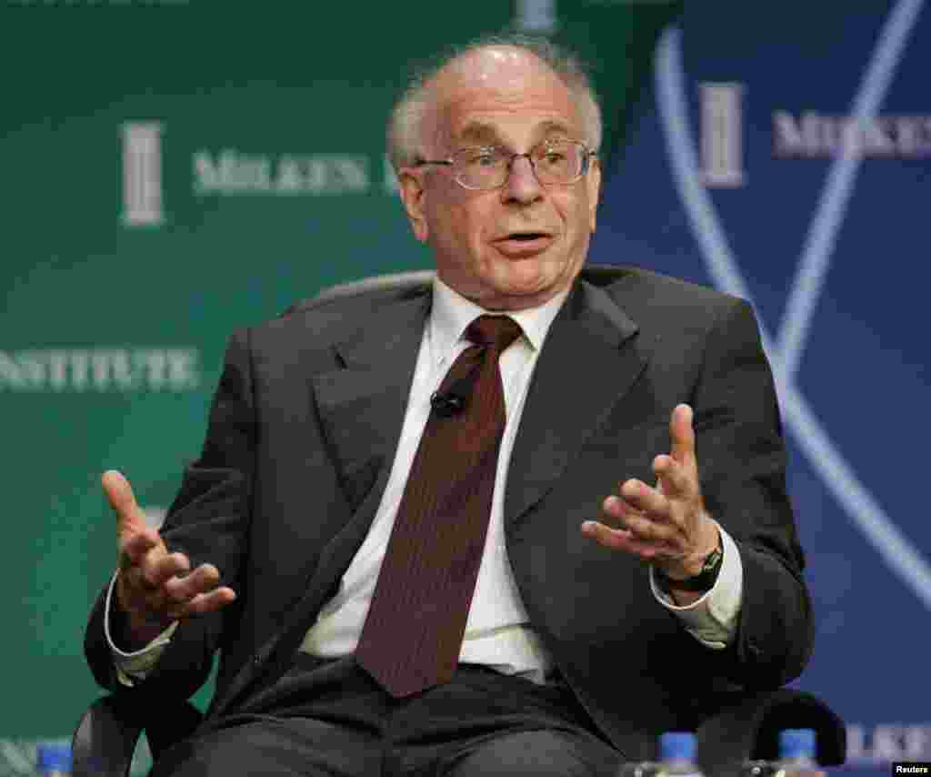 Лауреат Нобелівської премії у галузі економіки Даніель Канеман.