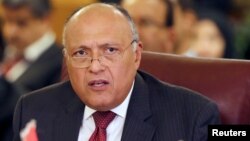 Wasiirka arrimaha dibedda Masar, Sameh Shoukry.