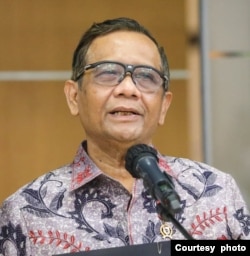 Menteri Koordinator bidang Politik, Hukum, dan Keamanan Mahfud MD (Foto: Menko Polhukam).