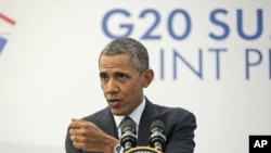 Russia G20 Summit Obama