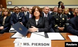 Julia Pierson responde às questões no Capitólio em Washington, Set. 30, 2014.