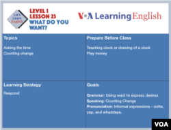 Let's Learn English - Level 1 - Lesson 23