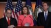 La presidenta de la Cámara de Representantes, Nancy Pelosi, reveló este 15 de enero de 2020 a los legisladores que actuarán como "gestores" en el jucio político al presidente Donald Trump en el Senado.