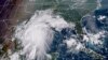 La imagen satleital uestra a la tormenta tropical Nicholas frente a las cosas de Texas, Estados Unidos, el 13 de septiembre de 2021.