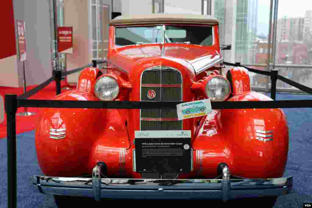 نمایشگاه اتومبیل واشنگتن کادیلاک Model: 1935 Lasalle Series 50 