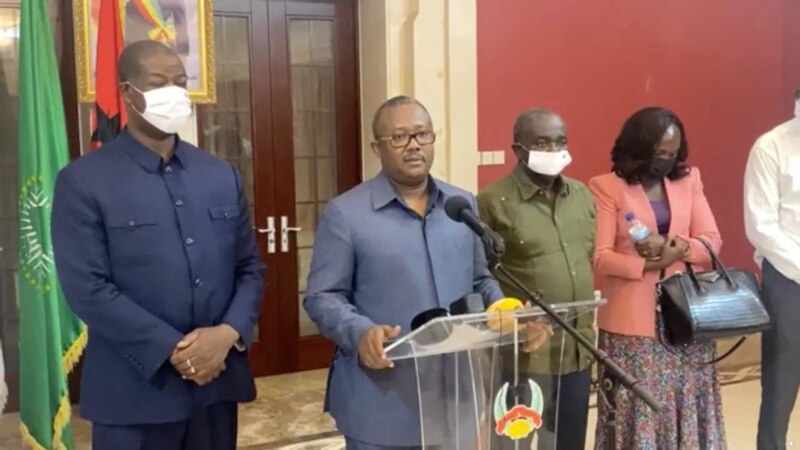 Guinée-Bissau: le président Umaro Sissoco Embalo limoge le ministre de l'Économie