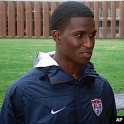 US soccer team forward Edson Buddle.
