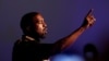 Le rappeur Kanye West fait son premier meeting de campagne lors de sa candidature présidentielle à North Charleston, Caroline du Sud, États-Unis, le 19 juillet 2020.
