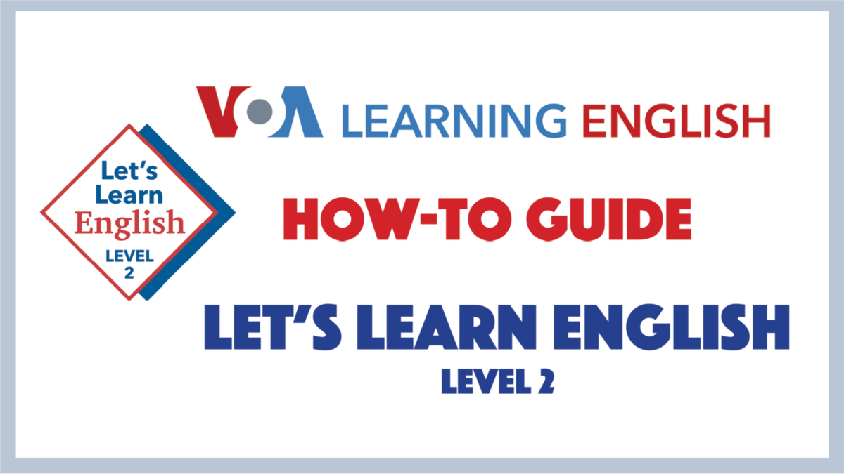 How To Learn English Level 2