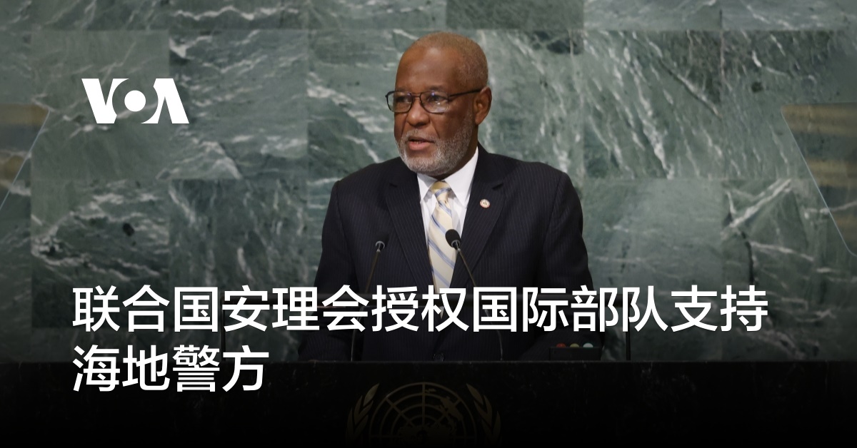 联合国安理会授权国际部队支持海地警方 中俄弃权