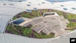 The National Kaohsiung Center for the Arts designed by Dutch architect Francine Houben. (National Kaohsiung Center for the Arts 