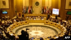 مقر اتحادیه عرب در قاهره، پایتخت مصر، جایی که فرماندهان نظامی کشورهای عربی تشکیل جلسه دادند