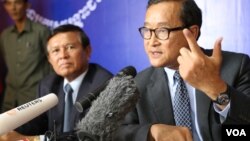 Opposition officials say they want to return to the negotiating table with the ruling party to continue talks on election reform.