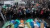 基辅抗议者医护人员:周四冲突70-100人丧生