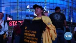 Hong Kong Supporters Try to Make a Statement at First NBA Game of the Season