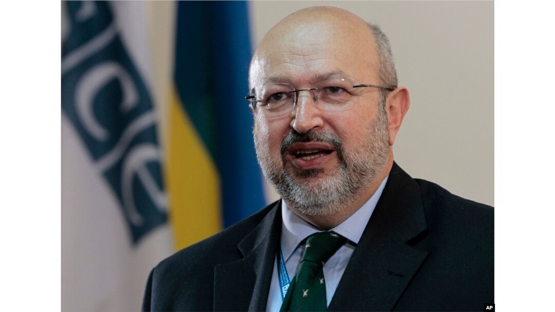 FILE - OSCE Secretary General Lamberto Zannier fears the possibility of another spike of violence in eastern Ukraine.