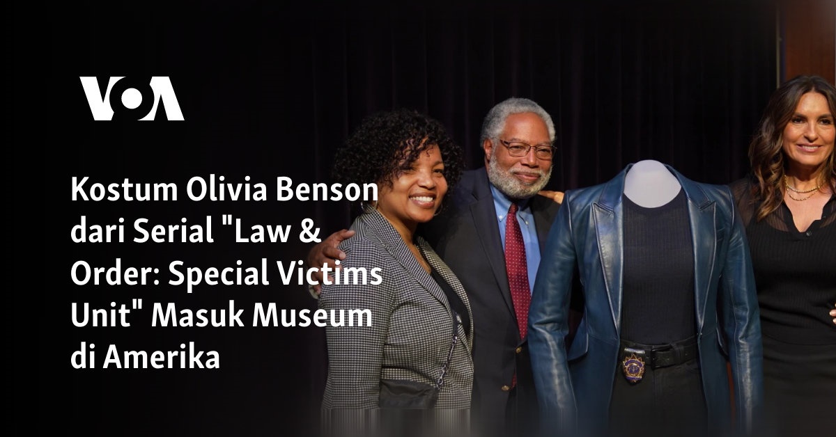 Kostum Olivia Benson dari Serial "Law & Order: Special Victims Unit" Masuk Museum di Amerika