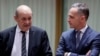 Almanya Dışişleri Bakanı Heiko Maas ve Fransa Dışişleri Bakanı Jean-Yves Le Drian