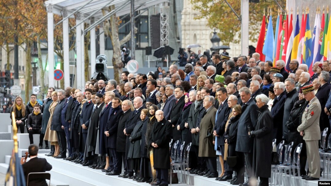 Svetski lideri na ceremoniji u Parizu