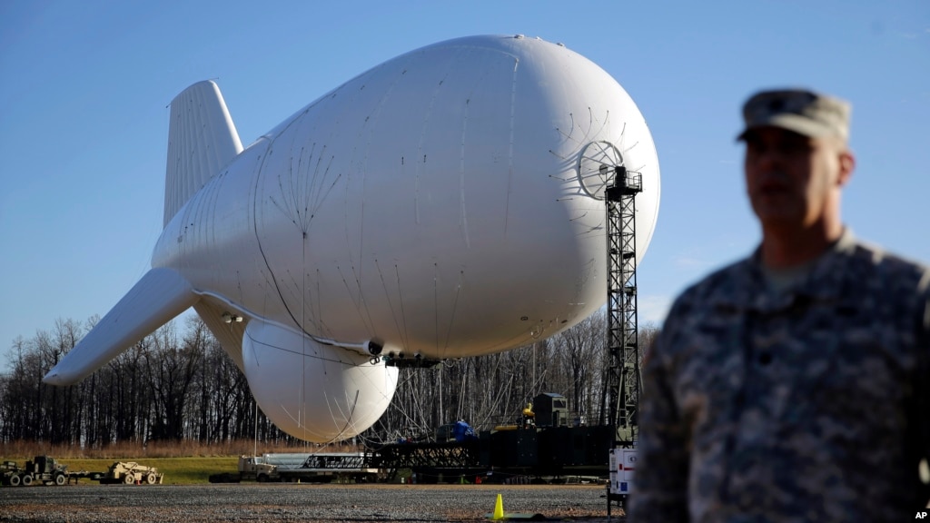 Runaway US Military Blimp Back on Ground