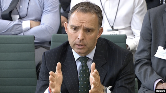 Mark Sedwill duke dëshmuar në parlamentin britanik