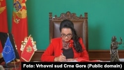 Vesna Medenica (Foto: Vrhovni sud Crne Gore)