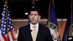 Paul Ryan, líder dos republicanos no Congresso