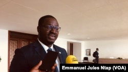 Dowogonan Kone, directeur général de Jumia Cameroun à Yaoundé, le 17 septembre 2019. (VOA/Emmanuel Jules Ntap)