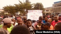 Manifestação em São Tomé e Príncipe