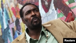 Rodney King poses for a portrait after a book signing of his book " The Riot Within: My Journey from Rebellion to Redemption " in New York April 24, 2012.