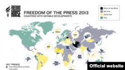 Sloboda medija u svijetu u 2013
