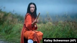 Olivia Liang plays Nicky Shen in a new series from The CW called "Kung Fu," April 7, 2021. (Kailey Schwerman/The CW via AP)