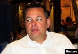 Andrew Brunson, a Christian pastor from North Carolina, U.S. who has been in jail in Turkey since December 2016, is seen in this undated picture taken in Izmir, Turkey.